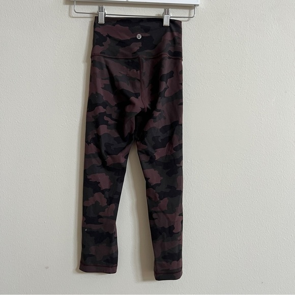 Lululemon Wunder Train High-Rise Crop 21" Heritage 365 camo - Picture 2 of 3